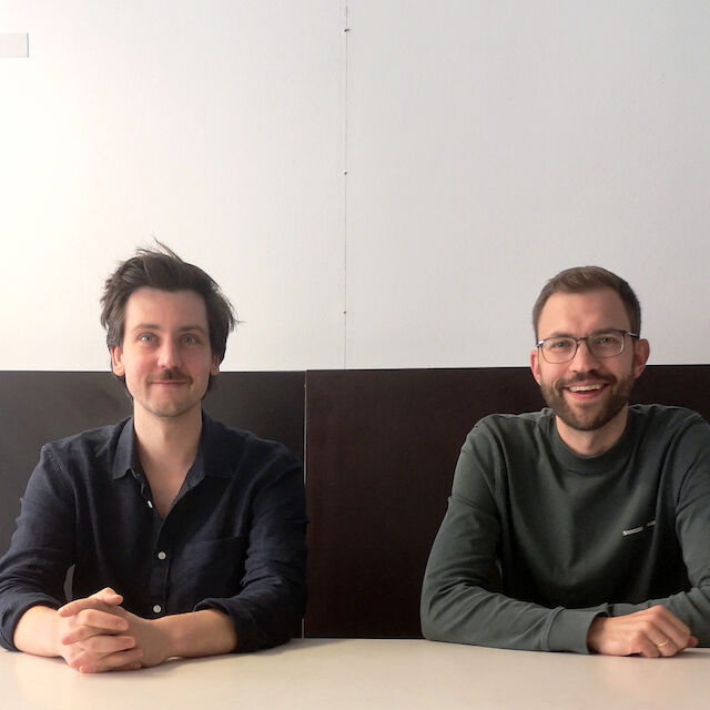 Haben den öffentlichen Außenraum als Wohnzimmer vor Augen (von links): Lutz Zangenberg und Sebastian Zorn, Geschäftsführer von Förder Landschaftsarchitekten. Foto: Sebastian Schlecht