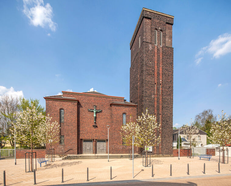 Das Projekt in Bochum Goldhamme erhielt eine Anerkennung des nrw.landschaftsarchitektur.preis 2020 des Bundes Deutscher Landschaftsarchitekten NRW. Foto: Claudia Dreyße